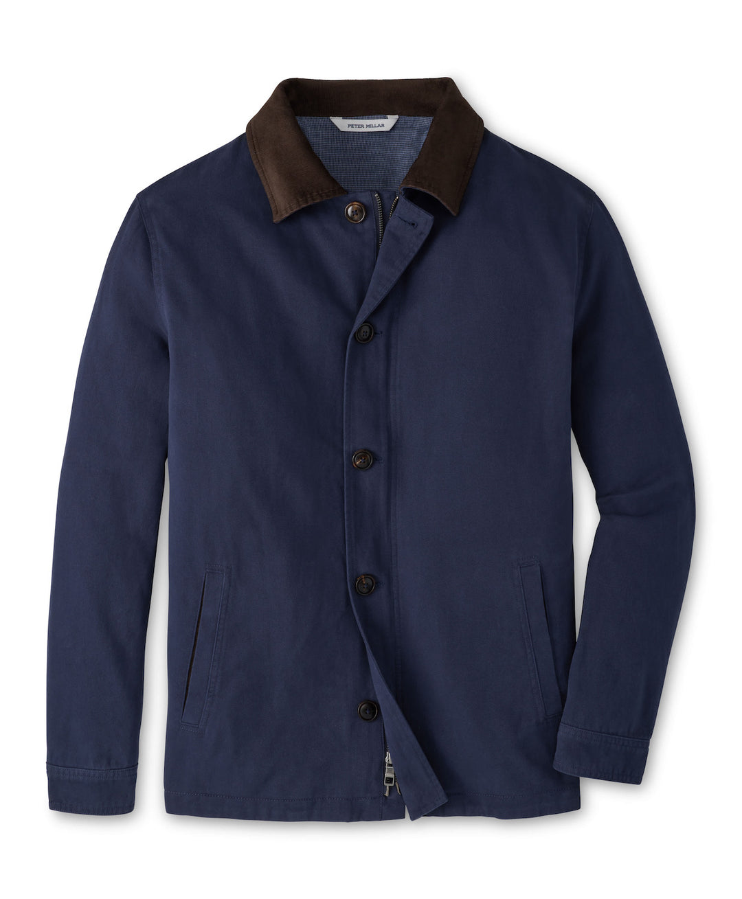 Chatham Cotton Cashmere Coat - Providence Navy