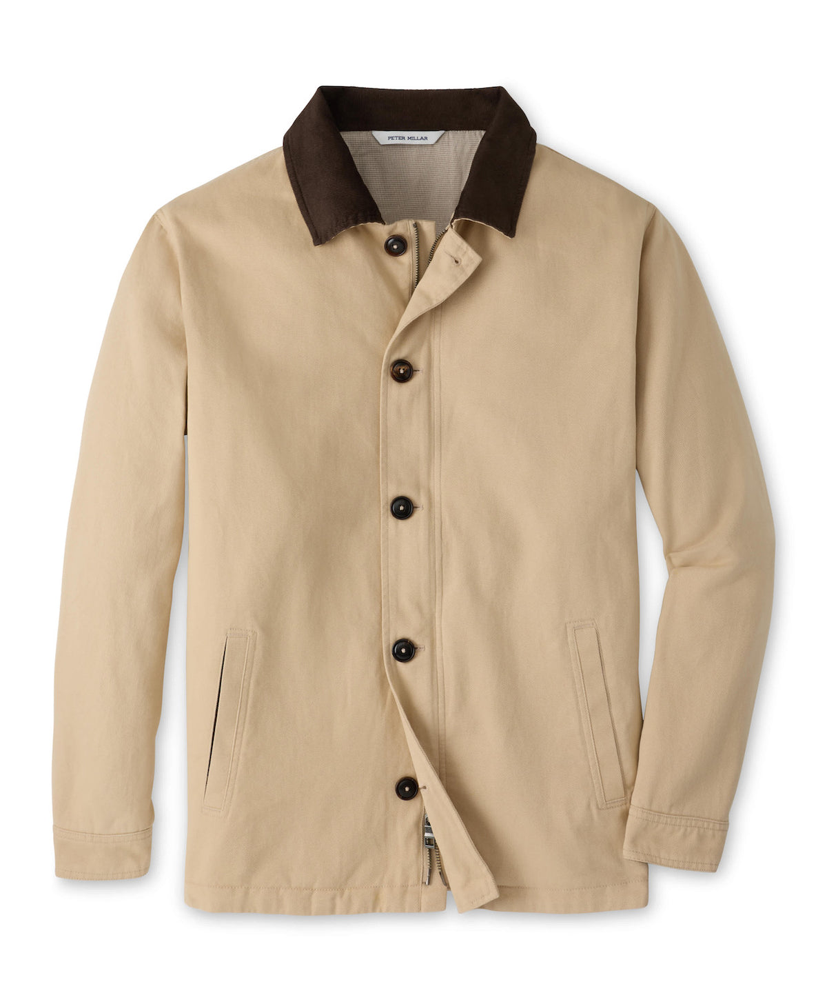 Chatham Cotton Cashmere Coat - Sand