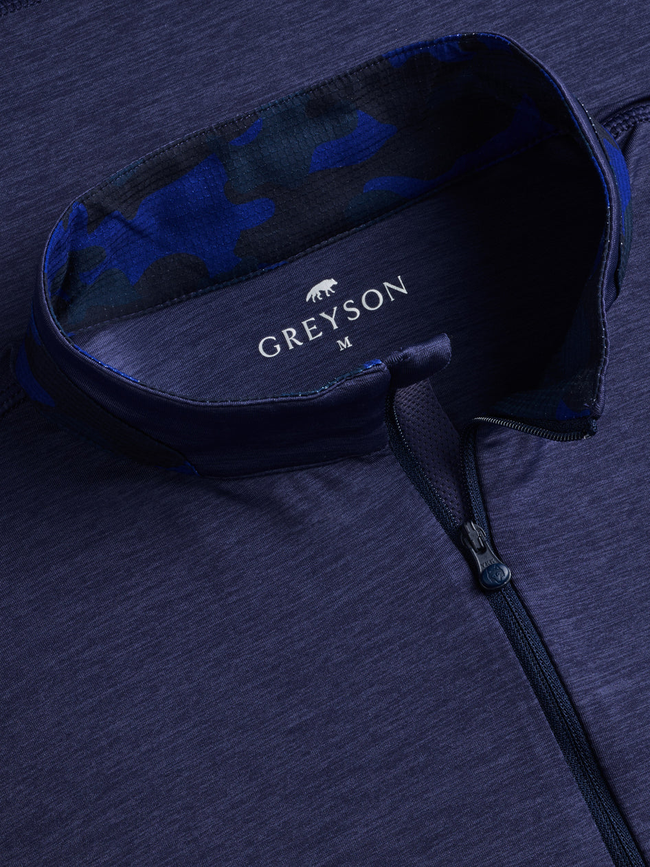 Guide Sport Quarter Zip - Maltese Blue