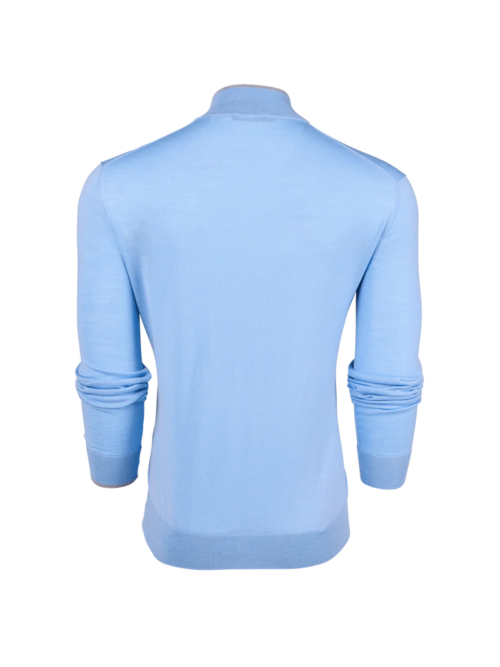 Saratoga 1/4 Zip - Wolf Blue