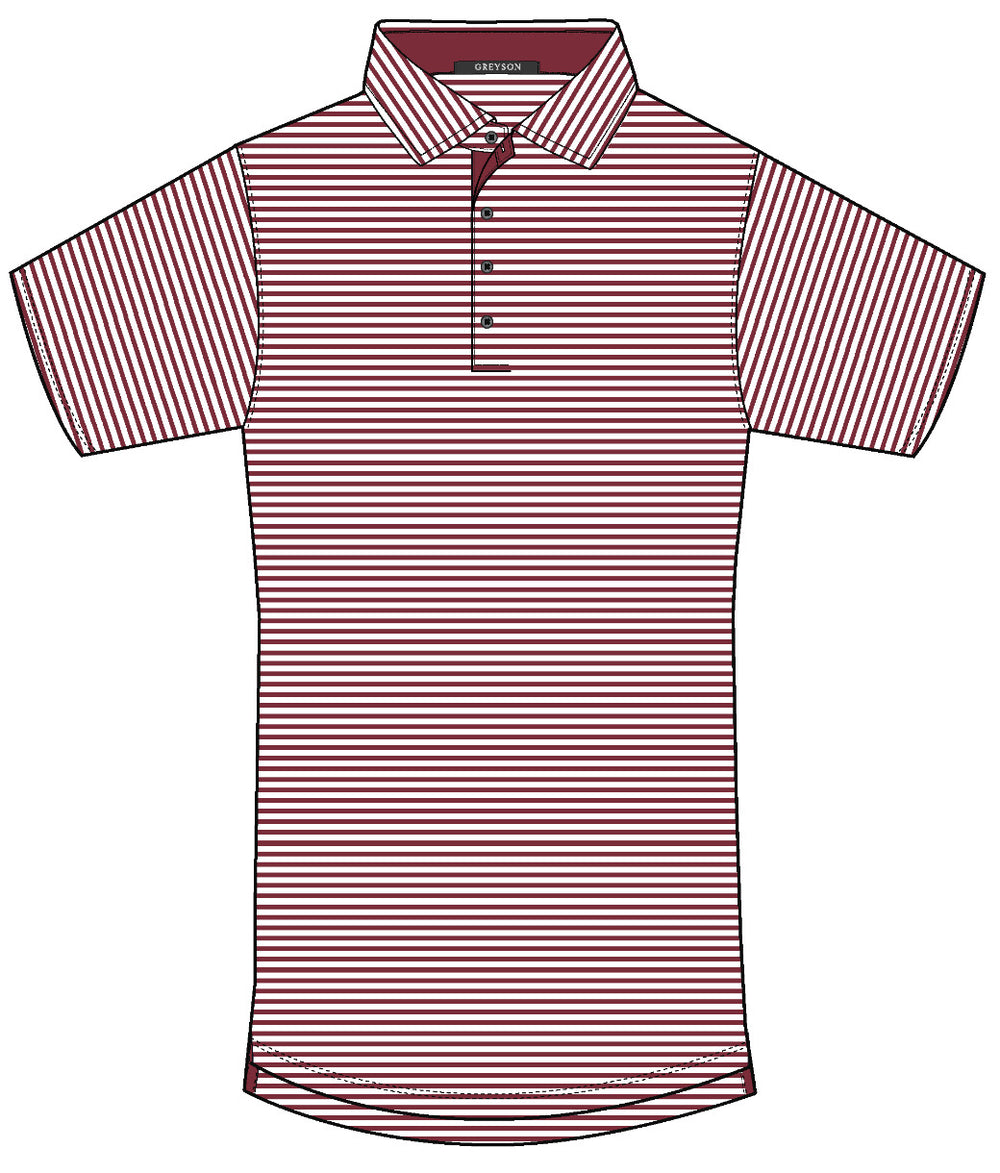 Quogue Polo - Varsity Red/Arctic