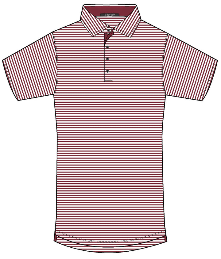 Quogue Polo - Varsity Red/Arctic