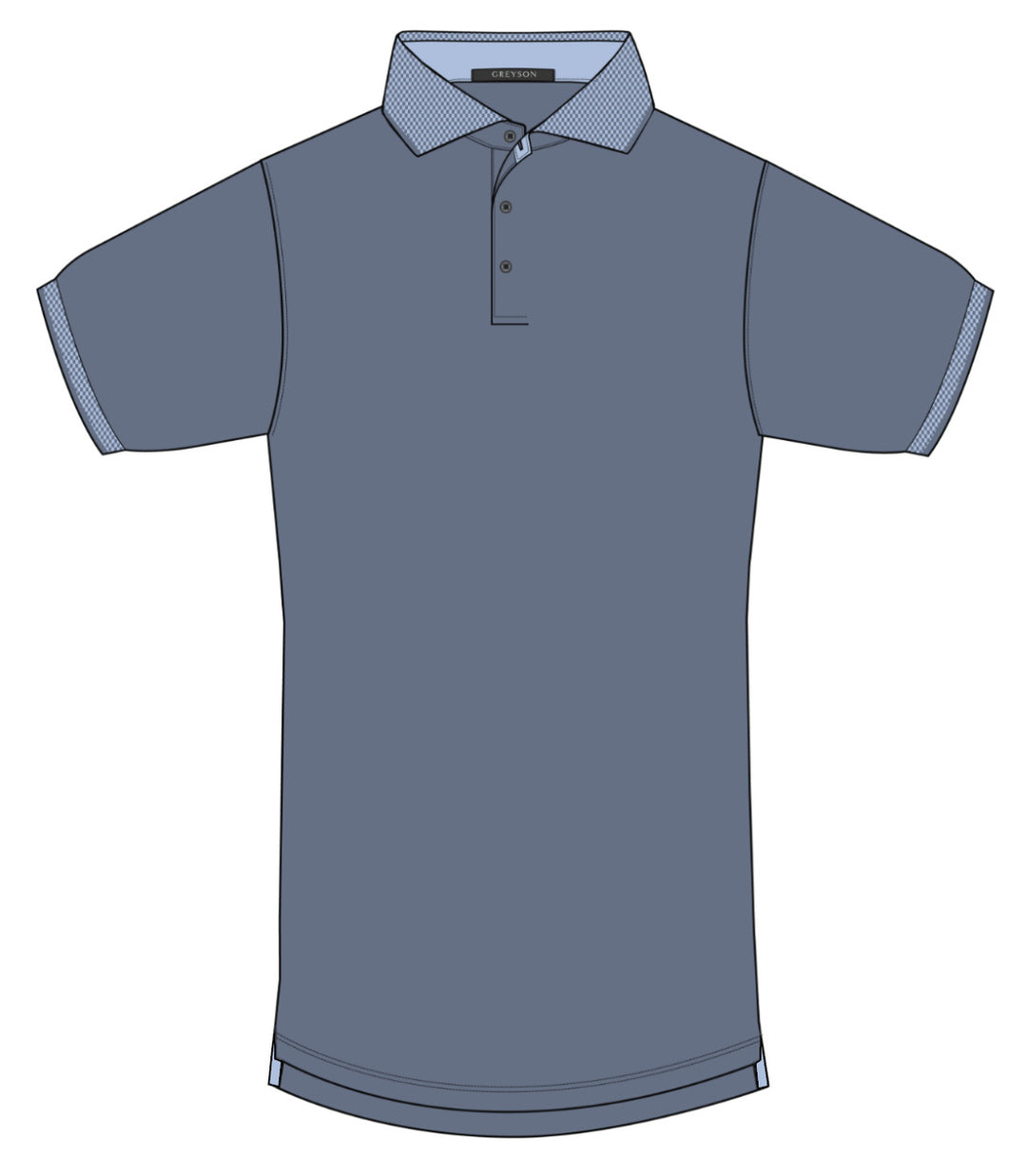 Cherokee Polo - Vintage Indigo
