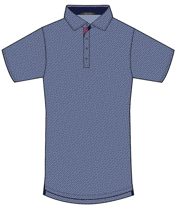 On The Edge Polo - Maltese Blue