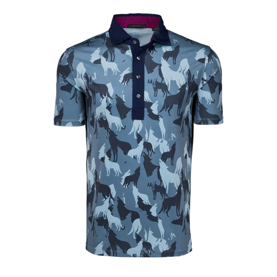 In The Shadows Polo - Vintage Indigo