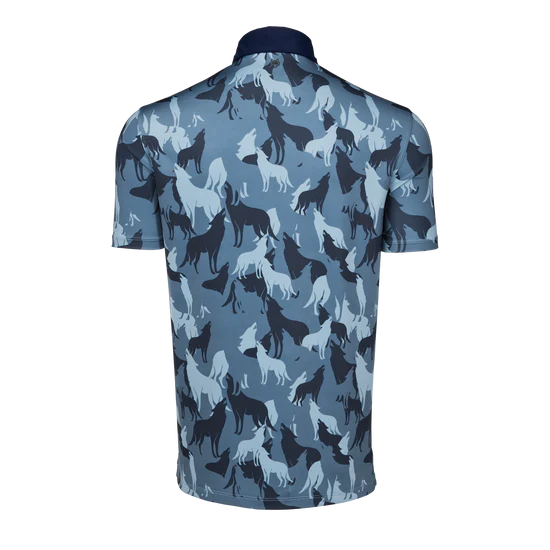 In The Shadows Polo - Vintage Indigo
