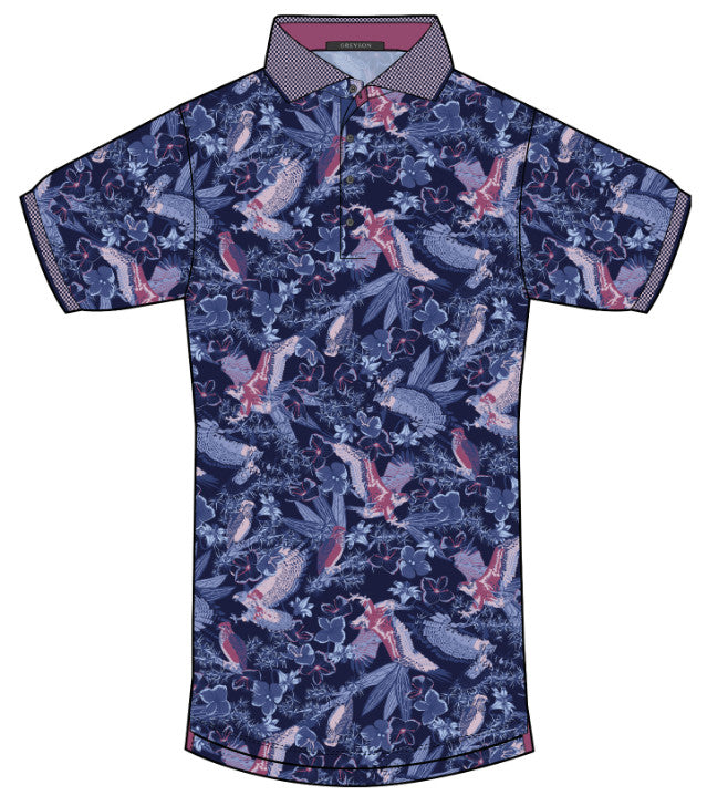 National Park Polo - Maltese Blue