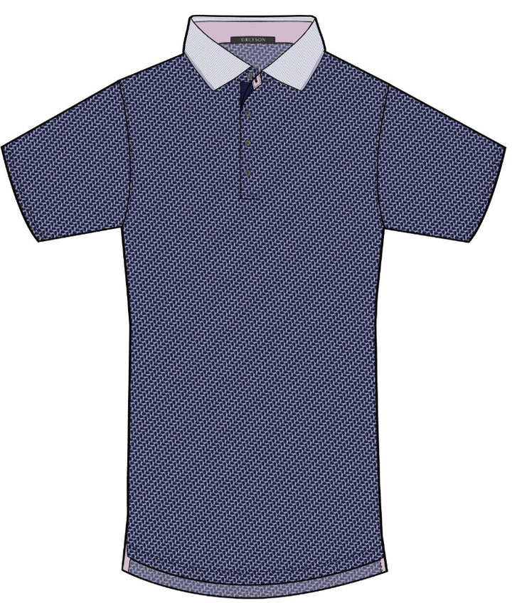 Dances With Wolves Polo - Maltese Blue