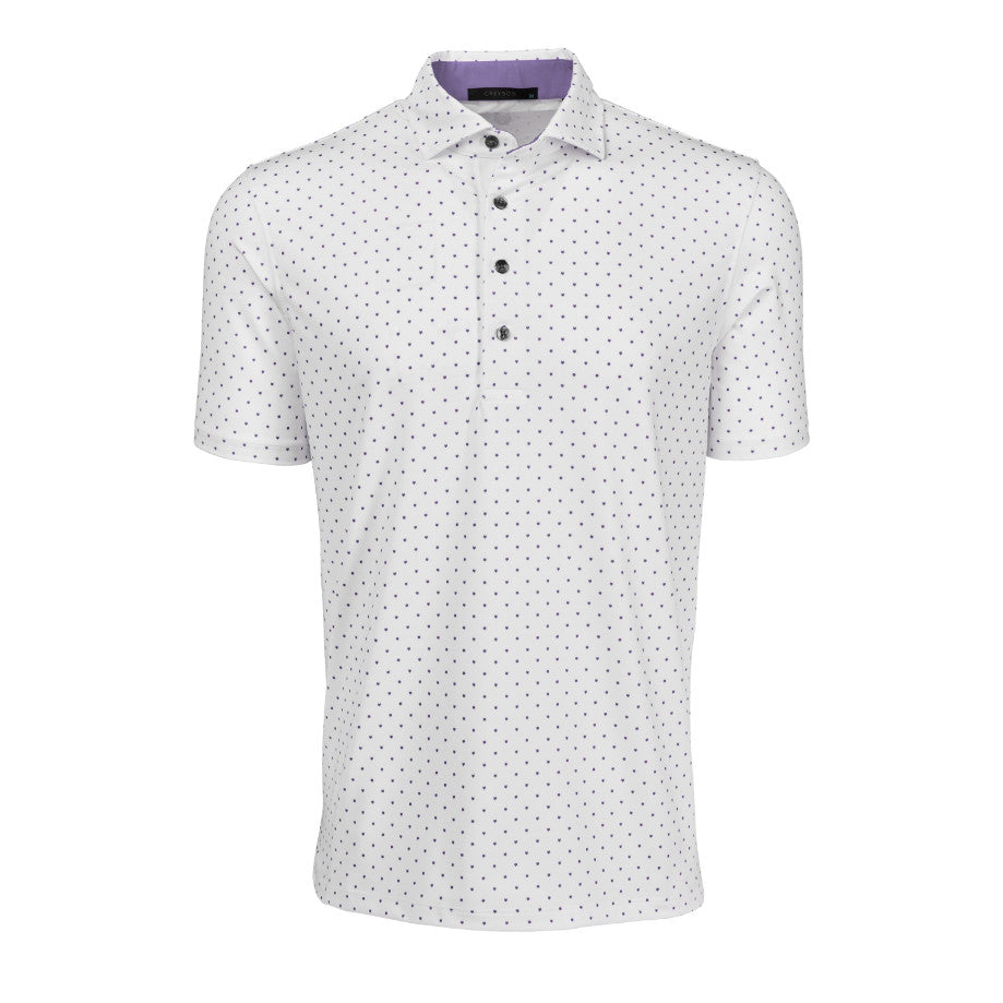 Pack Dot Polo - Toadflax/Arctic