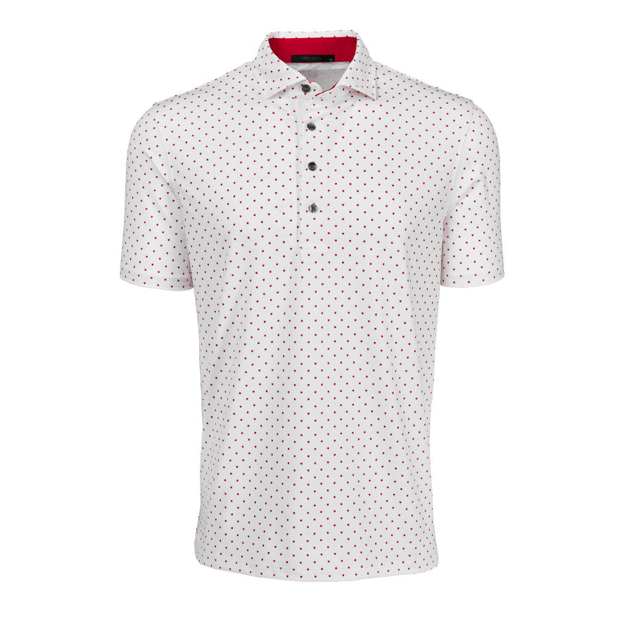 Pack Dot Polo - Varsity Red/Arctic