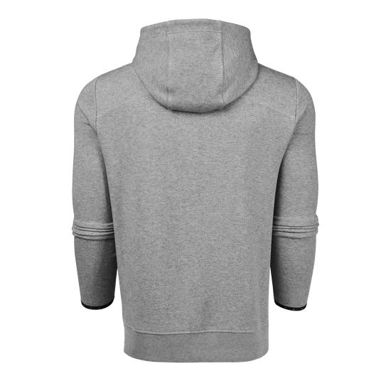 Calgary Quarter Zip Hoodie - Medium Grey Heather