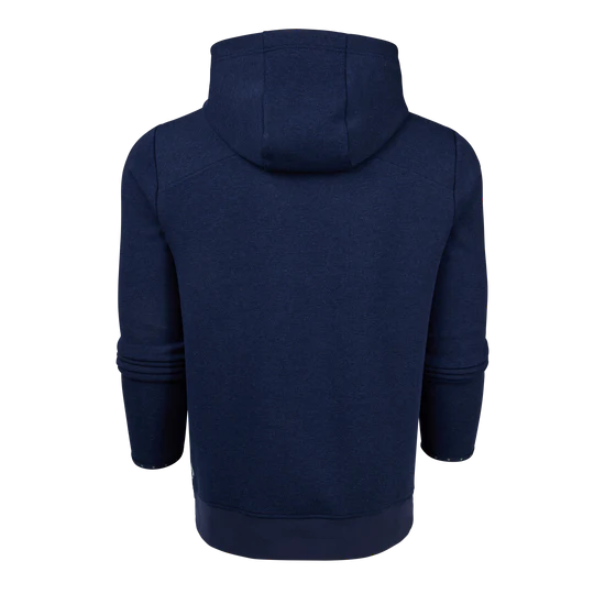 Calgary Quarter Zip Hoodie - Maltese Blue
