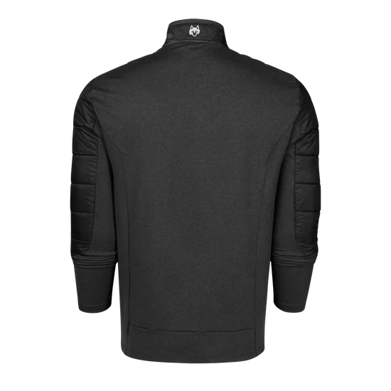 Rhinebeck Hybrid Quarter Zip - Shepherd/Dk Grey Heather