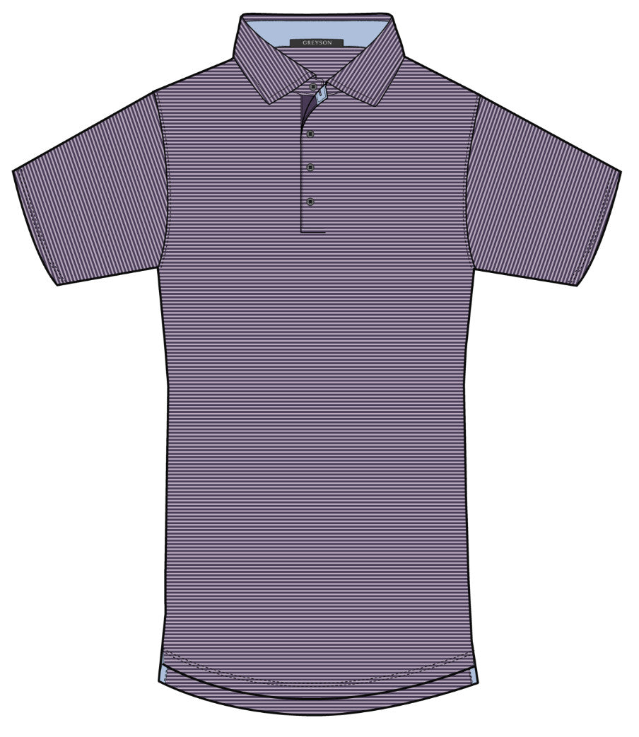 Saranac Polo - Highland/Nightshade