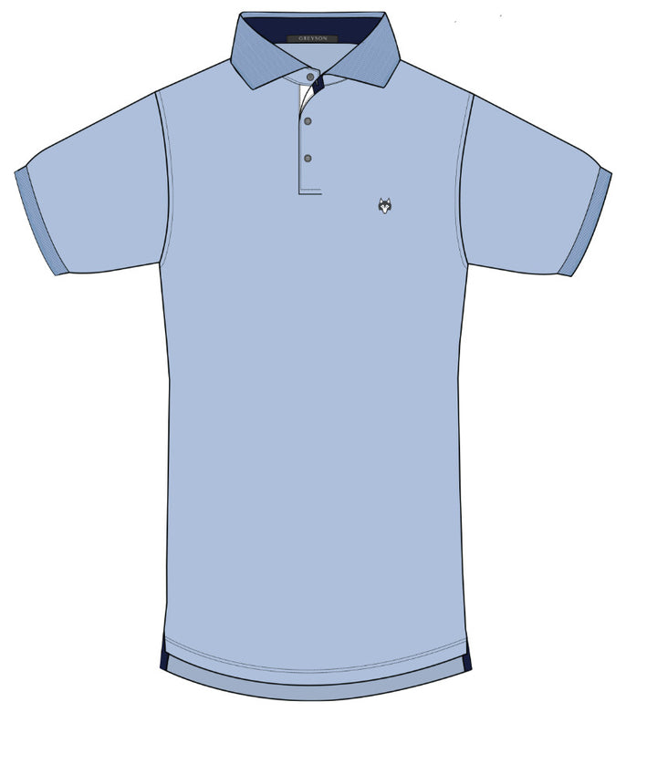 Crowley Icon Polo - Wolf Blue