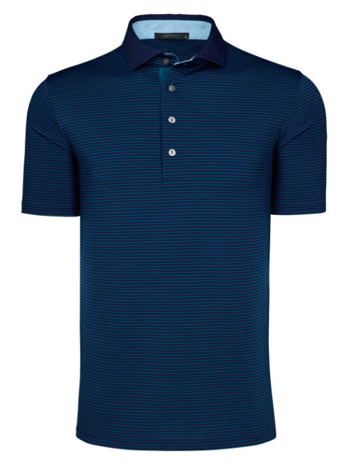 Aurora Polo - Maltese Blue/Grove