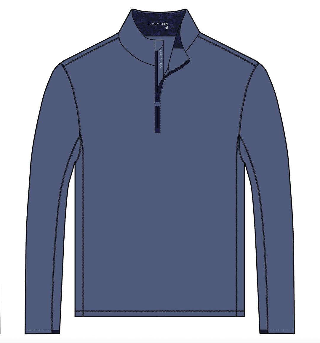 Tate Quarter Zip - Falcon