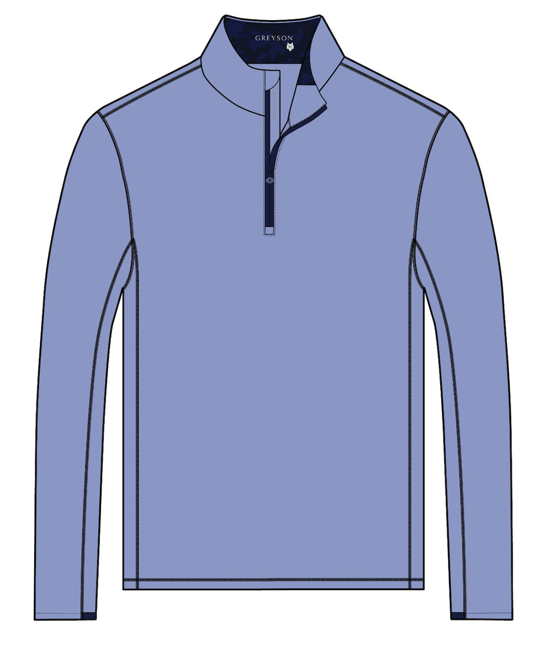Tate Quarter Zip - Valley