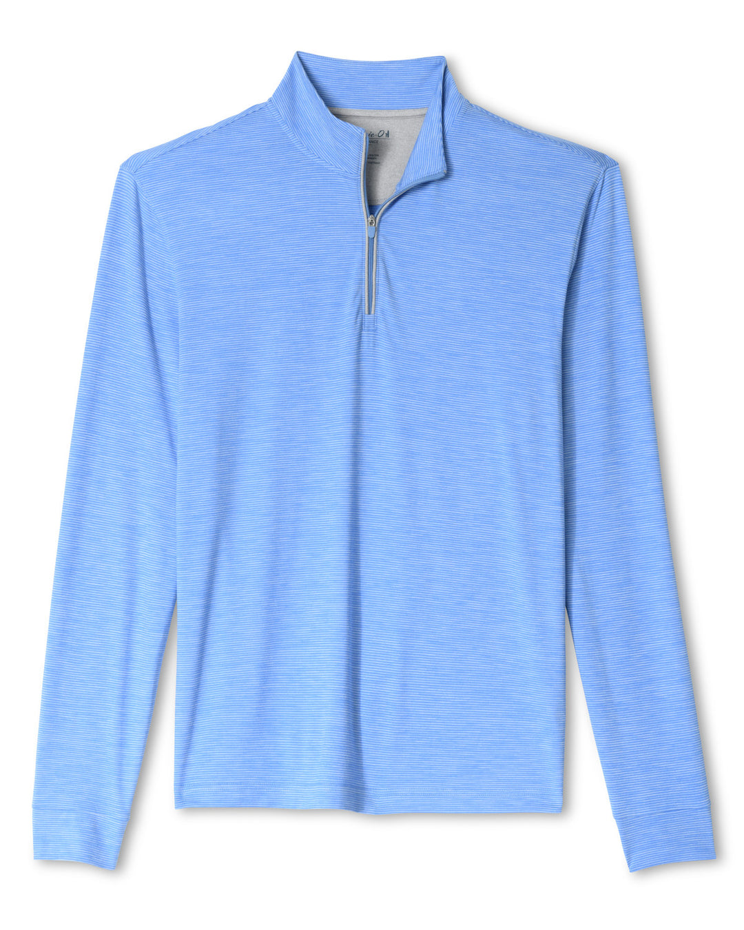 Tempo Stripe Zip - Denim Blue