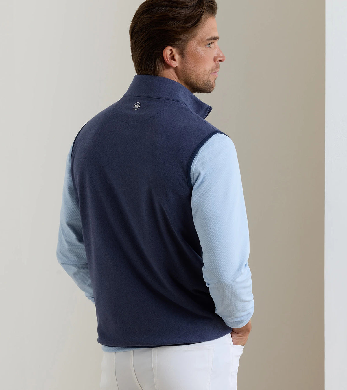 Ardent Air Performance Full-Zip Vest - Navy