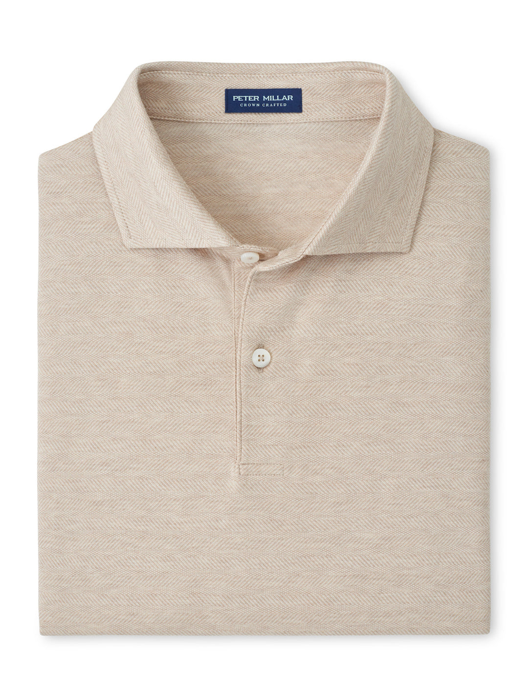 Excursionist Flex Herringbone Knit Polo - Truffle