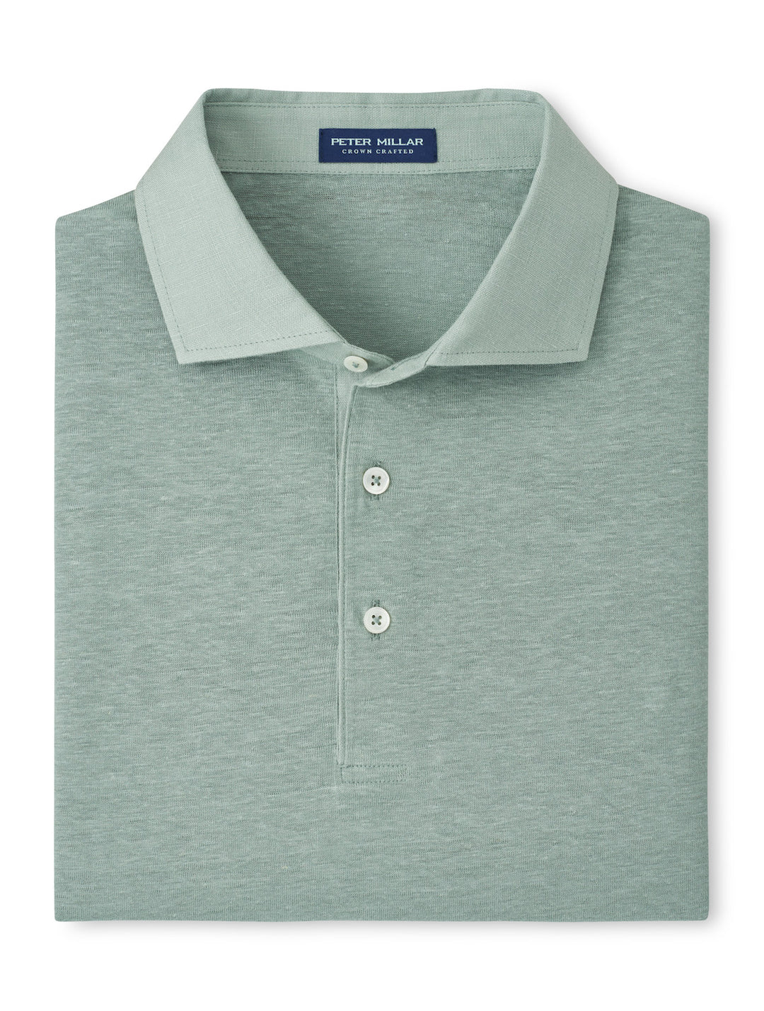 Astino Linen Polo - Willow