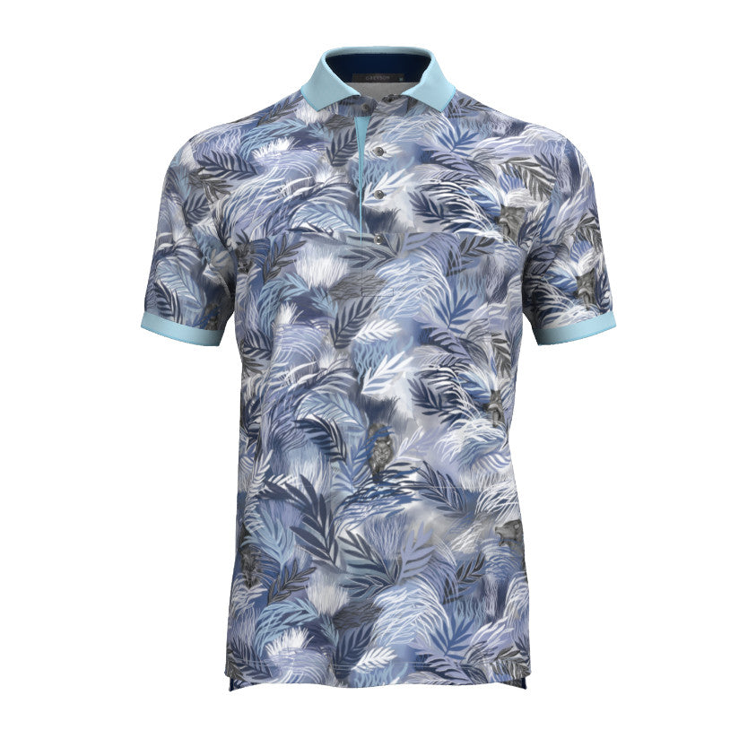 Wolf Palm Polo - Heron