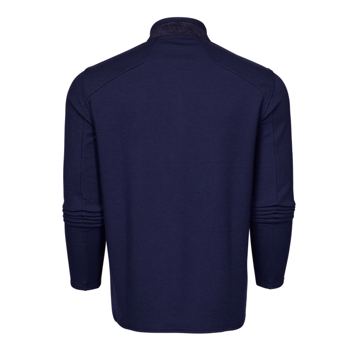 Troy Quarter Zip - Maltese Blue