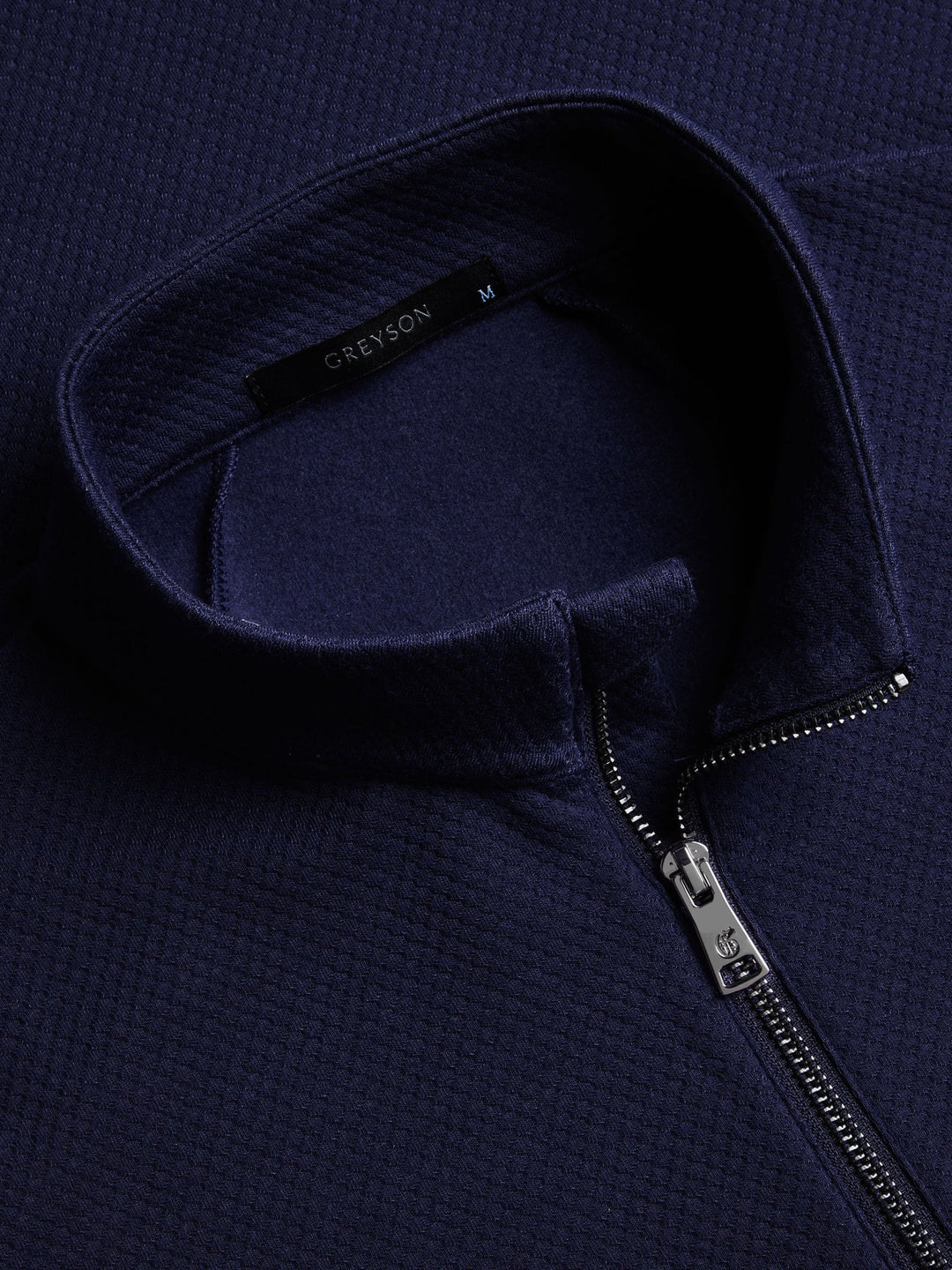 Troy Quarter Zip - Maltese Blue