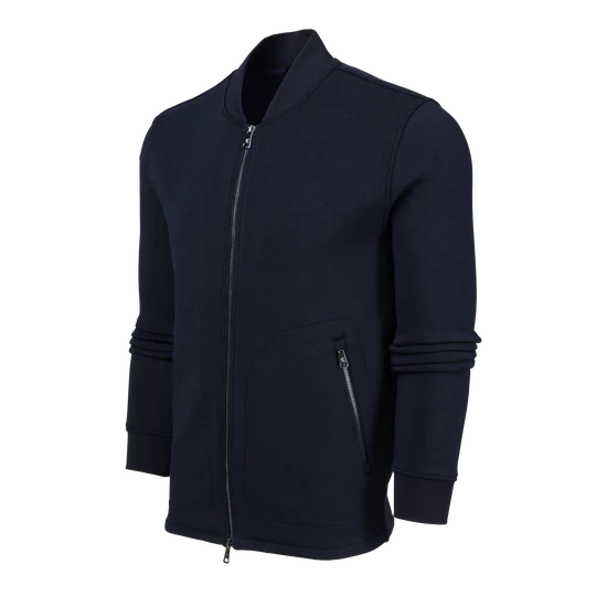 Calgary Luxe Bomber - Maltese Blue