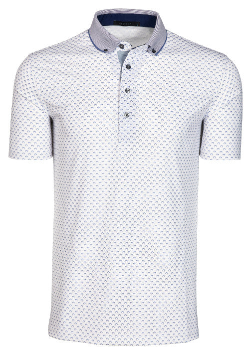 Angels Crest Polo - Pink Sky