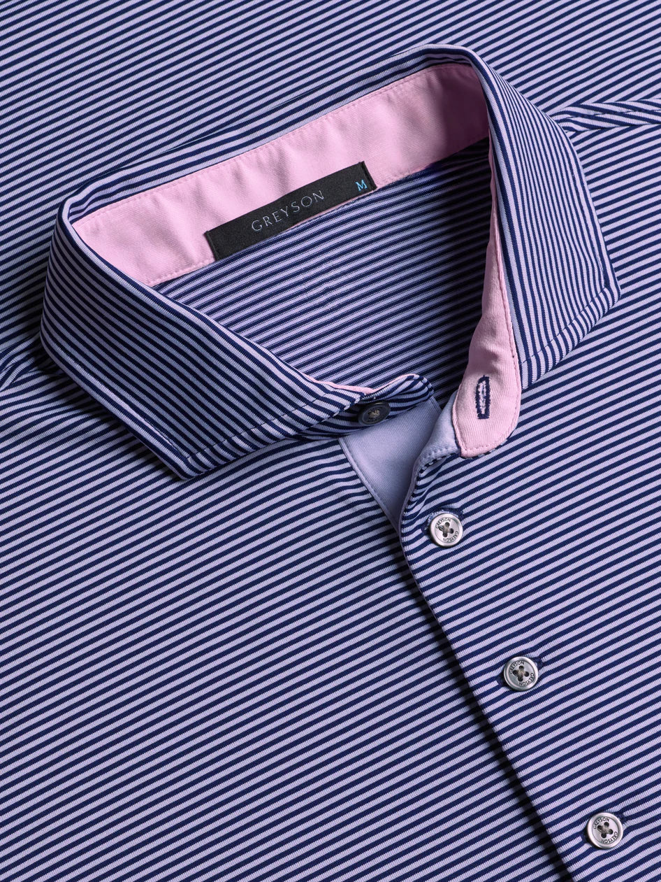 Saranac Polo - Maltese Blue / Jellyfish