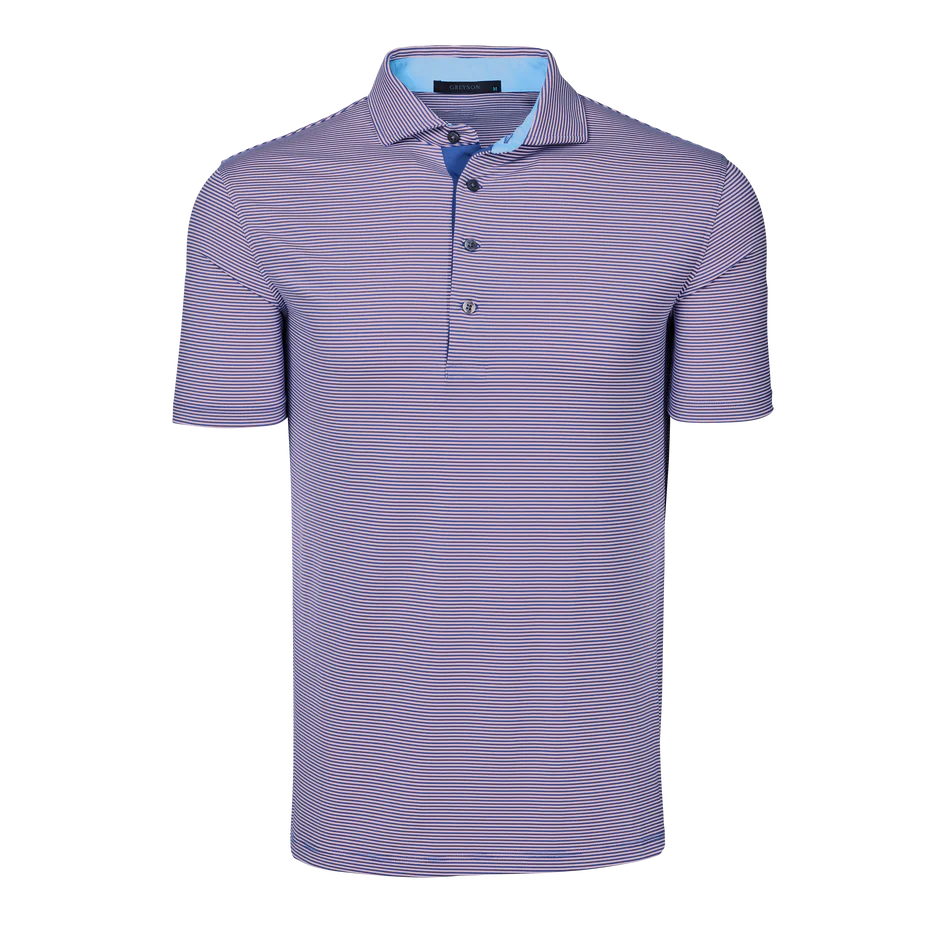 Saranac Polo - Pink Sky / Falcon