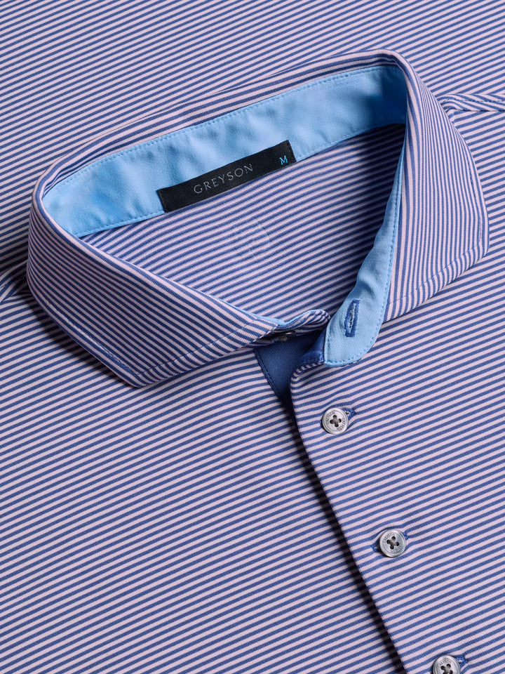 Saranac Polo - Pink Sky / Falcon