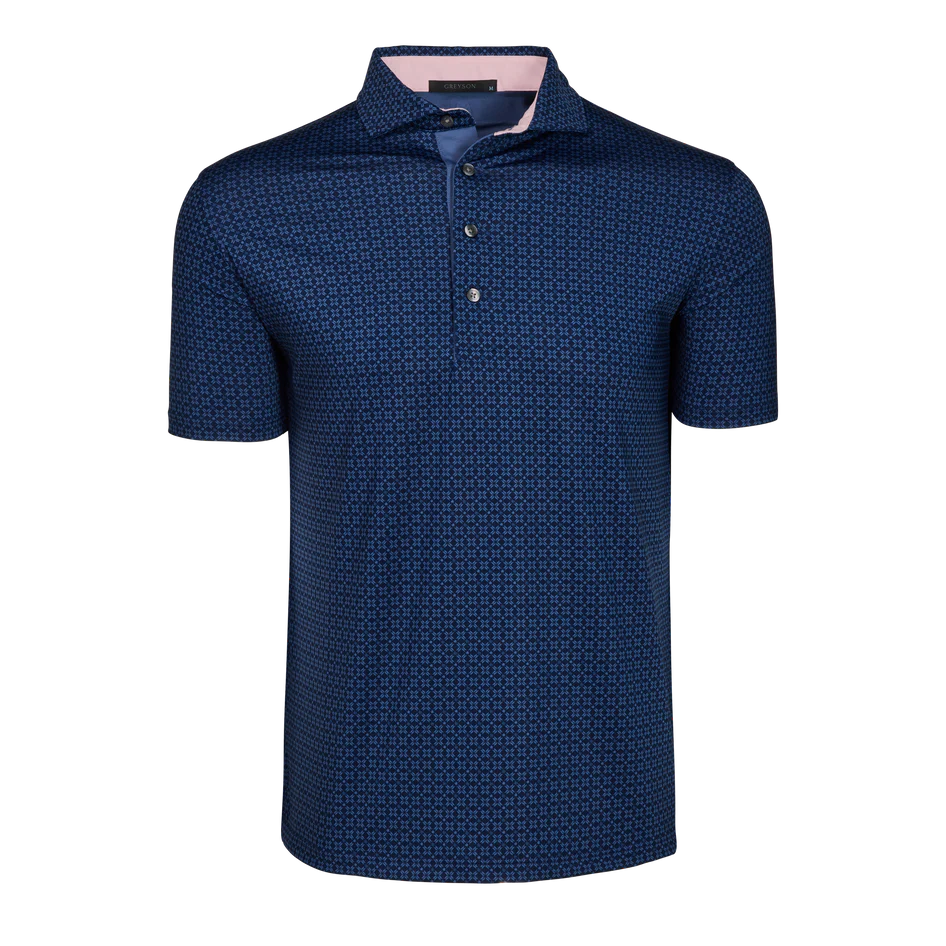 Ghost Thistle Polo - Maltese Blue