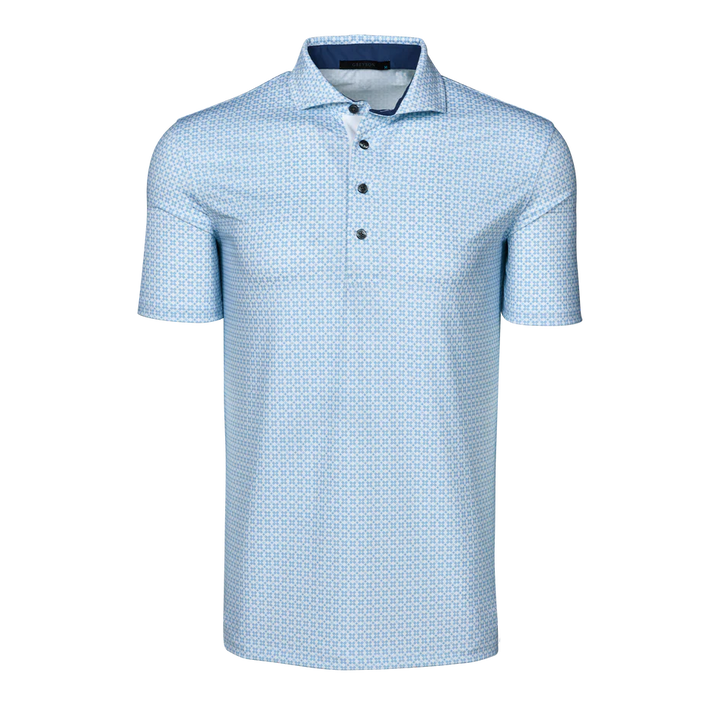 Ghost Thistle Polo - Wolf Blue