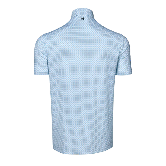 Ghost Thistle Polo - Wolf Blue