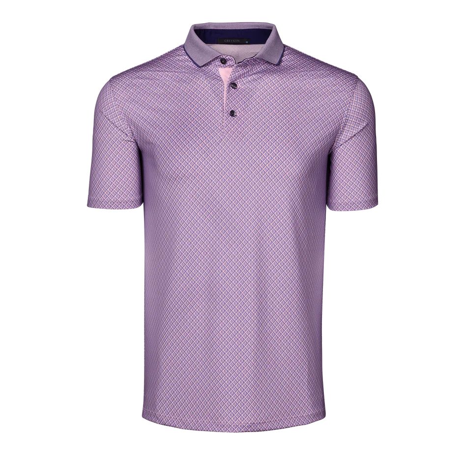 Shadow Wolf Polo - Pink Sky