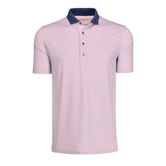 Iron Serpant Polo - Pink Sky
