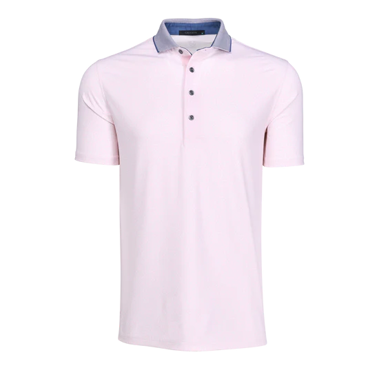 Coral Dreams Polo - Pink Sky