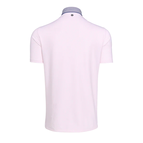 Coral Dreams Polo - Pink Sky