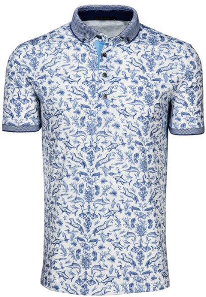 Coral Curiosities Polo - Arctic