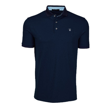 Crowley Icon Polo - Maltese Blue