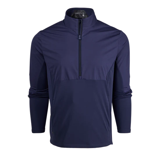 Colorado Hybrid Quarter Zip - Maltese Blue
