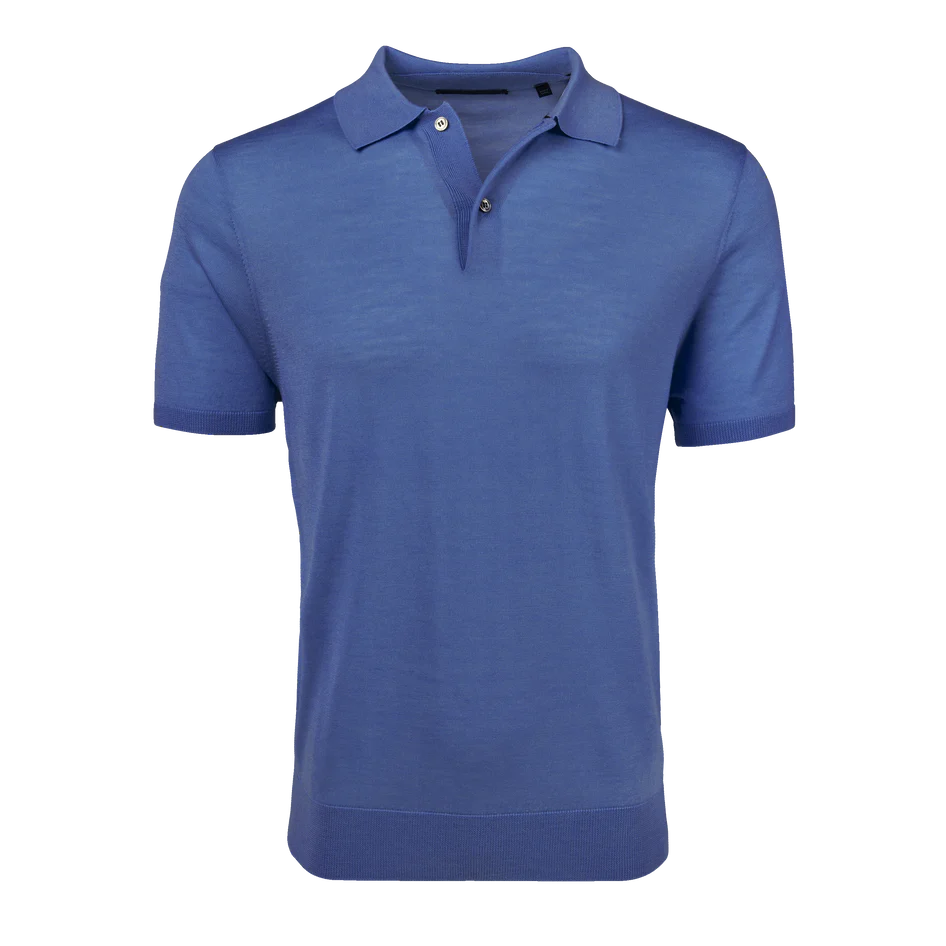 Saratoga Ss Sweater Polo - Falcon