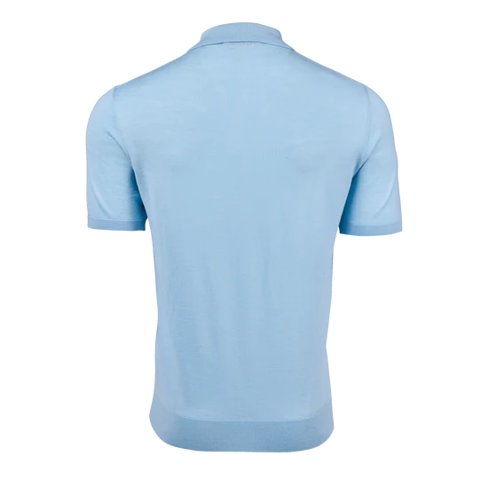 Saratoga Ss Sweater Polo - Wolf Blue