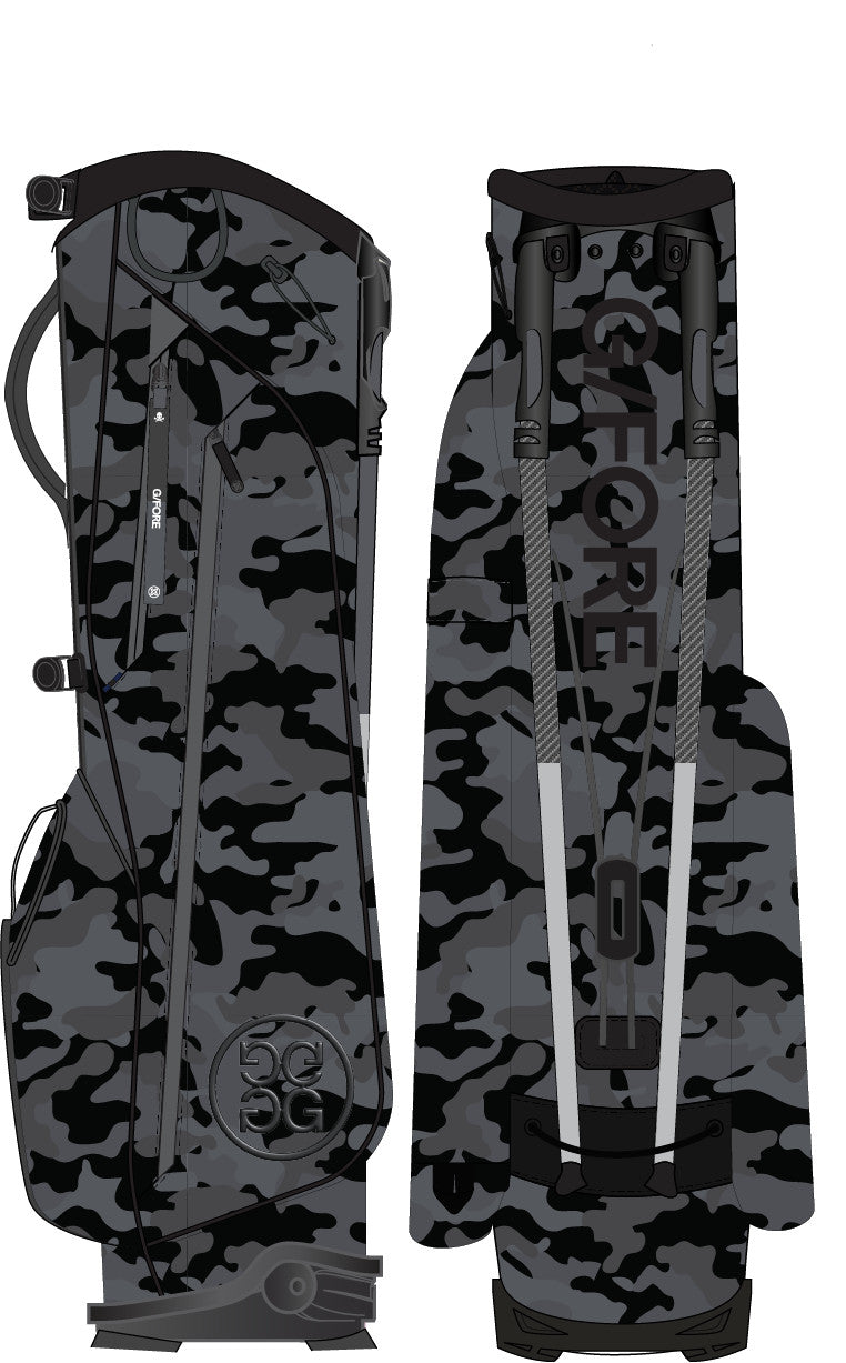 Camo Parachute Carry Golf Bag - Onyx
