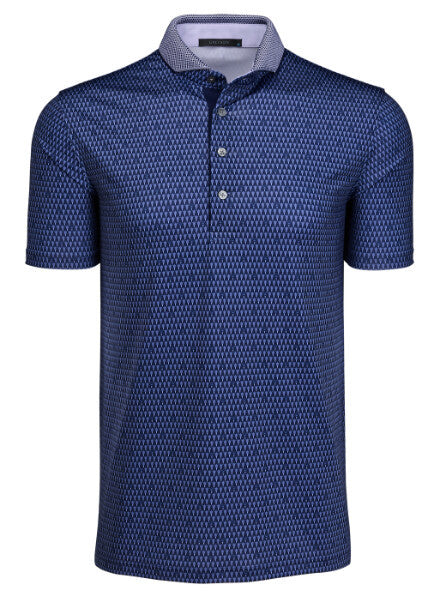 Thorns And Grace Polo - Maltese Blue