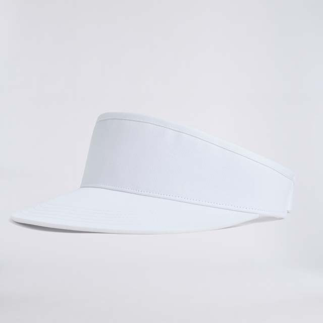 Cotton Quick Turn Visor - Snow