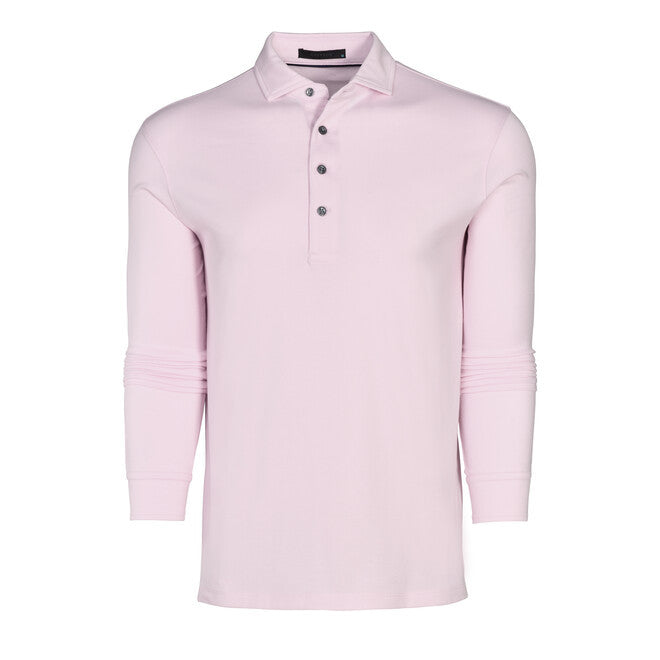 Omaha Long Sleeve Polo - Rosemary